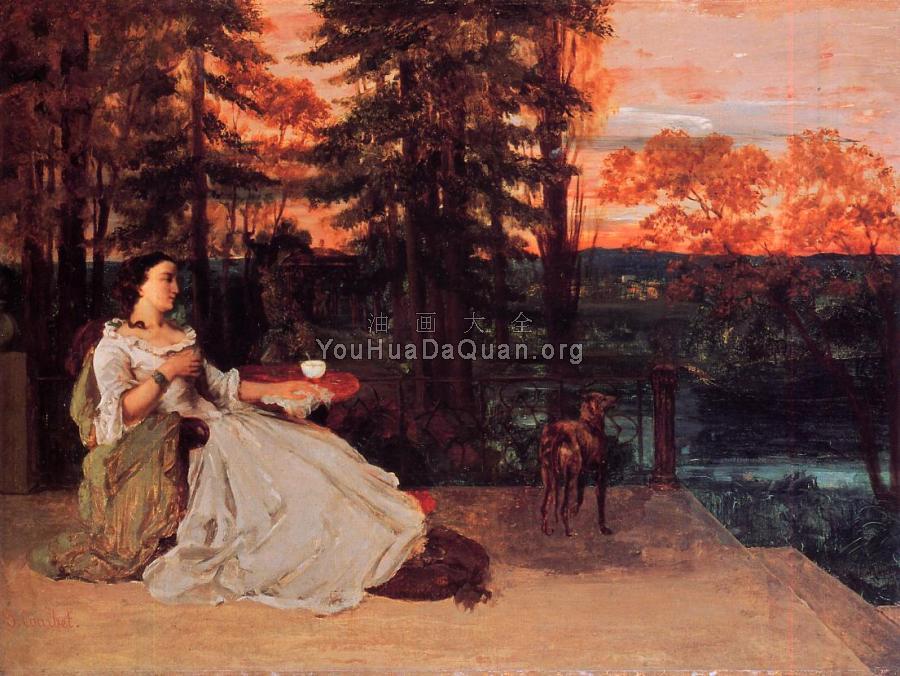 The Lady of Frankfurt - 古斯塔夫·库尔贝